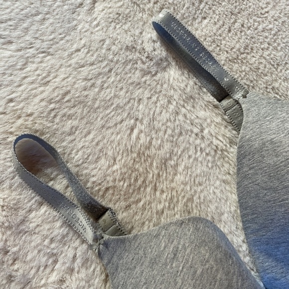 Victoria’s Secret | Gray Cotton Lingerie Lined Perfect Coverage Bra | 36DD - Picture 5 of 13